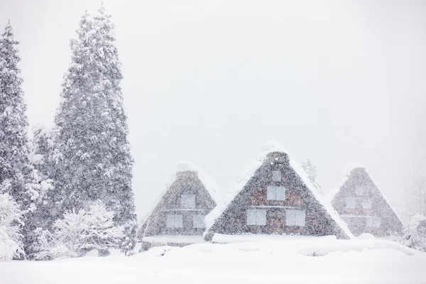 Kış, Japon Köyü — Stok fotoğraf