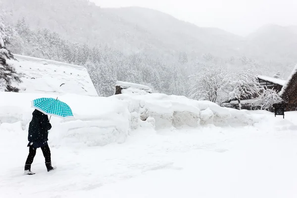 Turismo en Japón en invierno —  Fotos de Stock