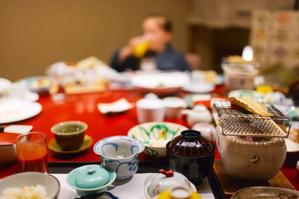 Tradiční japonská snídaně — Stock fotografie