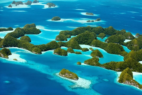 Palau islands from above — Stock Photo, Image