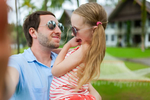 Padre e hija — Foto de Stock