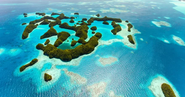 Palau islands from above — Stock Photo, Image