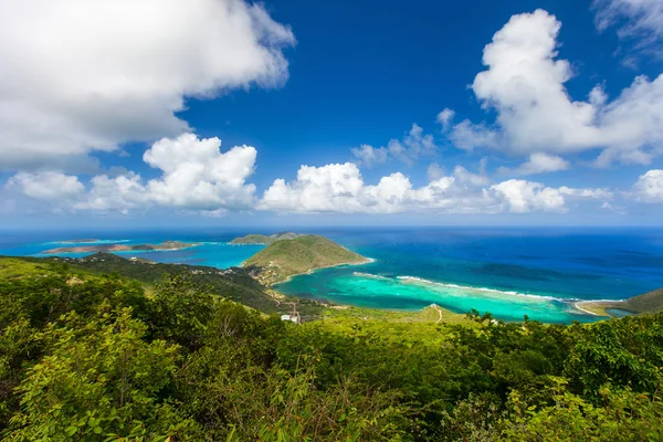 Côte tropicale aérienne — Photo