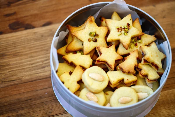 Homemade Christmas cookies — Stock Photo, Image