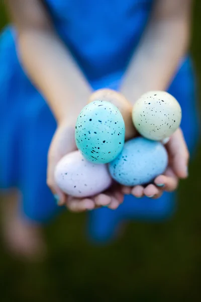 Ovos de Páscoa coloridos — Fotografia de Stock