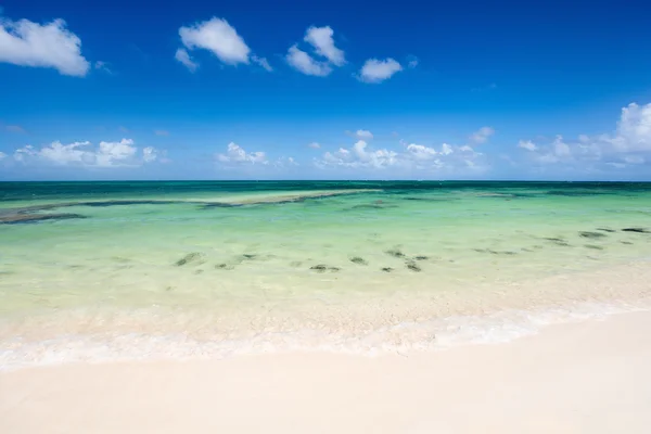 Praia idílica no Caribe — Fotografia de Stock