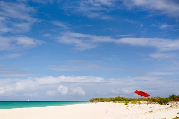 Playa idílica en el Caribe — Foto de Stock