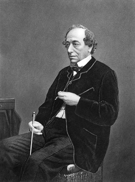 Benjamin Disraeli — Stock fotografie