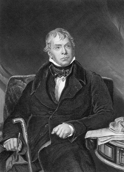 Walter Scott. stockbilde