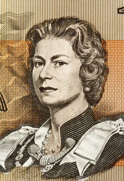 Koningin elizabeth ii — Stockfoto