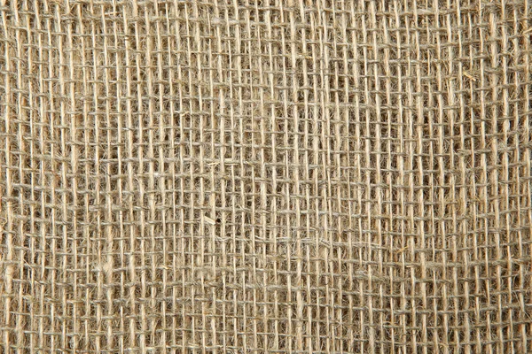 Ткань из натуральной пряжи с грубым тканьем — стоковое фото