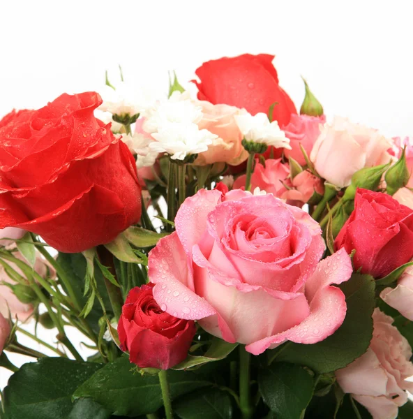 Güzel kırmızı gül buketi