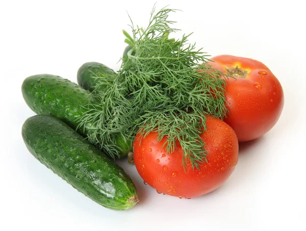 Verduras frescas para la dieta nutrición — Foto de Stock