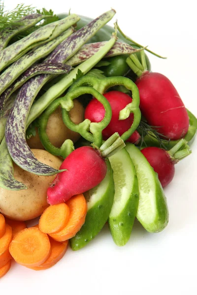 Verduras Frescas Para Cocina Vegetariana — Foto de Stock