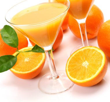 portakal ve meyve suyu