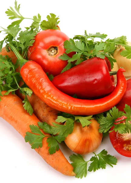 Verdure fresche per un mangime sano — Foto Stock