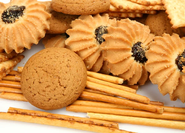 Cookies en stokken — Stockfoto