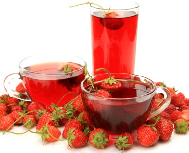 Olgun meyveler ve meyve suyu