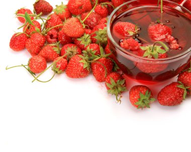 Olgun meyveler ve meyve suyu