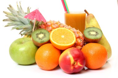 Olgunlaşmış meyve ve meyve suyu