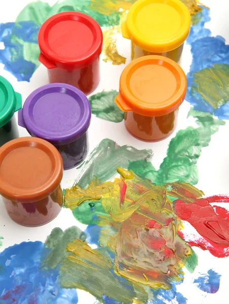 Pinturas de color — Foto de Stock