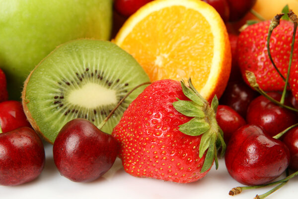Fresh fruit and berries