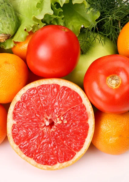 Frutos e produtos hortícolas maduros Imagem De Stock
