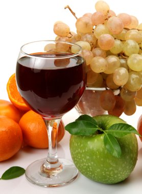 Olgun meyve ve meyve suyu