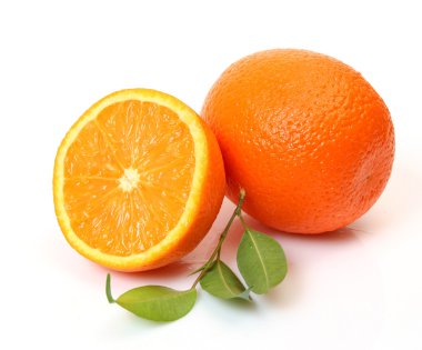 Olgun portakal mandalina