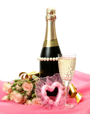 Gül, şampanya ve dekor ayıklayacaktır