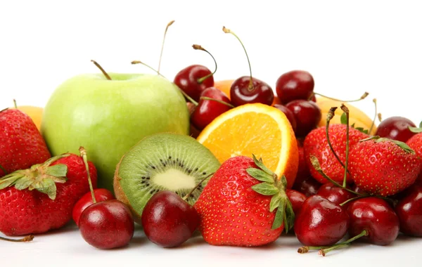 Ripe fruit and berries — Stock Photo, Image