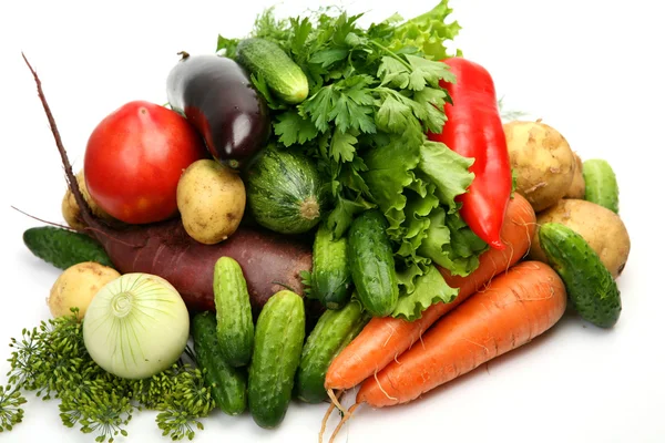 Čerstvá zralá zelenina — Stock fotografie