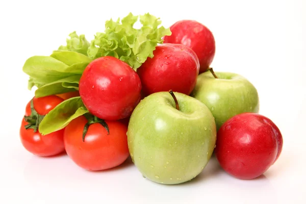 Fresh fruits and vegetables — Stock Photo, Image