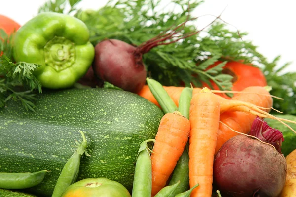 Verse groenten eten — Stockfoto
