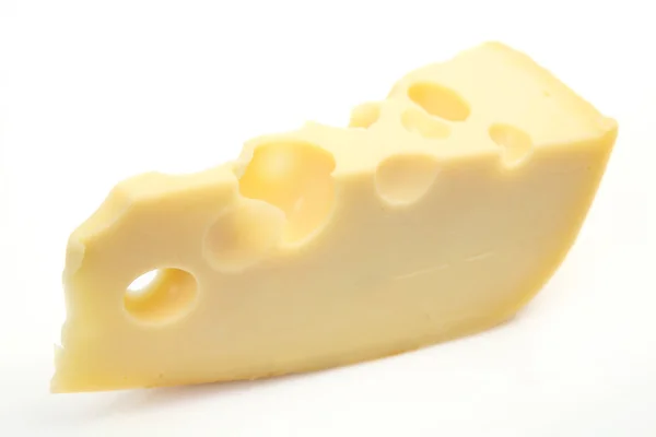 Piece of  appetizing cheese — Stock Photo, Image
