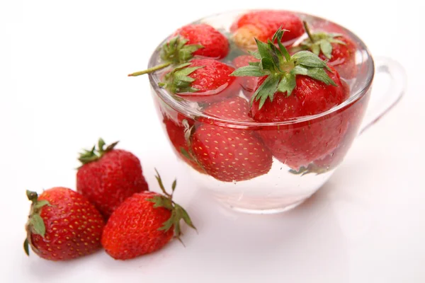 Fresas frescas maduras — Foto de Stock