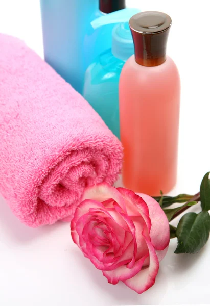 Onderwerpen voor een douche met bloem — Stockfoto