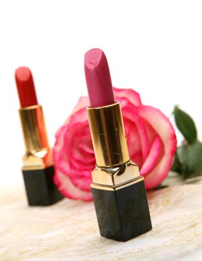 beyaz üzerine Dekoratif kozmetik