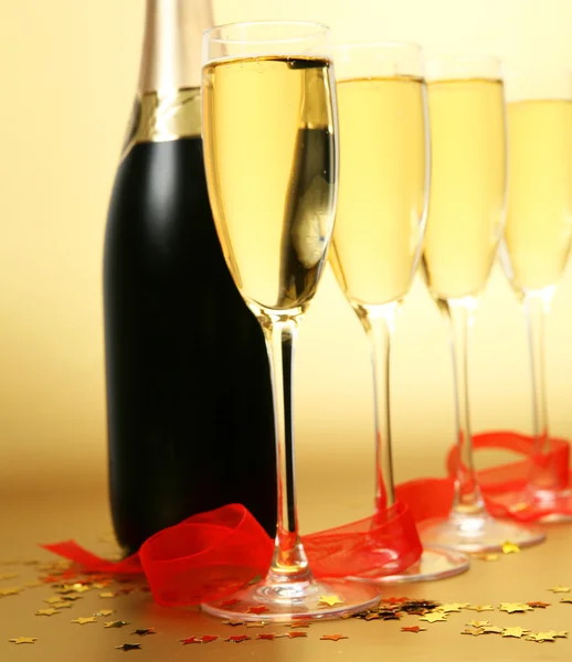 Champagne e burocrazia — Foto Stock