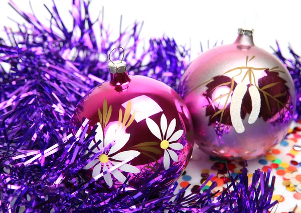 Boules de Noël décoratives — Photo