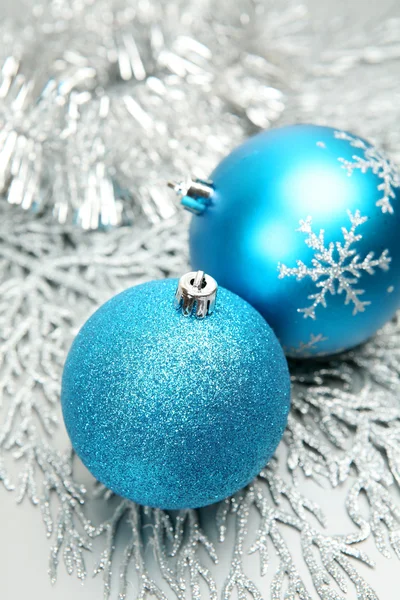 Decoratieve kerstballen Rechtenvrije Stockfoto's