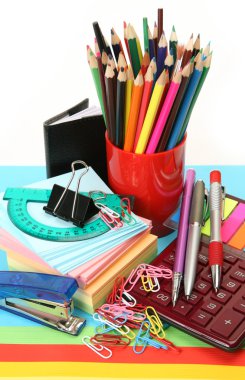 Ofis multicolour aksesuarları