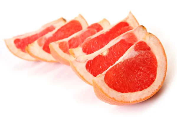 Sliced fresh grapefruit — Stock Photo, Image