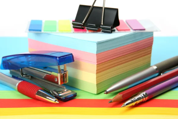 Office multicolour accessories — Stock Photo, Image