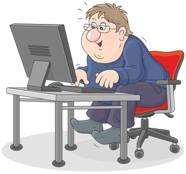 Bilgisayar kullanıcı çalışma
