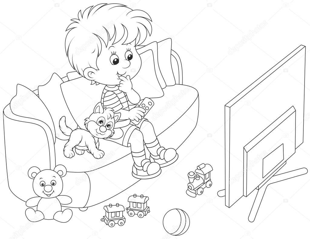 Viendo television imágenes de stock de arte vectorial - Página 2 | Depositphotos Viendo television imágenes de stock de arte vectorial - Página 2 | Depositphotos