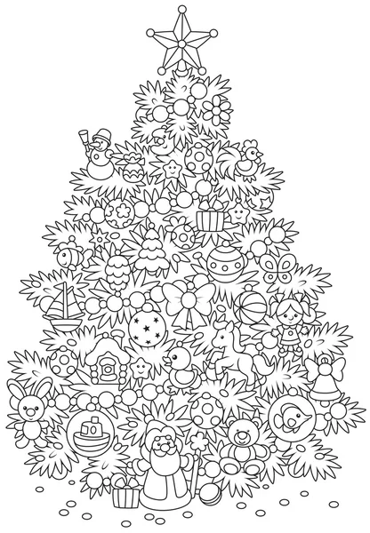 Christmas tree — Stock Illustration Christmas tree Stock Vector