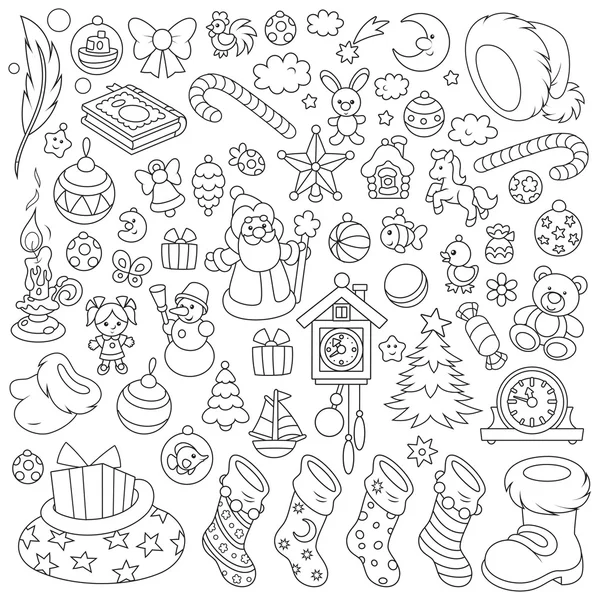 Á Christmas Adult Coloring Pages Stock Pictures Royalty Free Christmas Coloring Page Images Download On Depositphotos