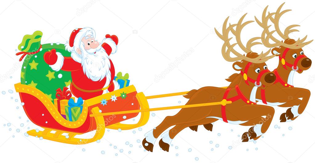 Sleigh of Santa Claus