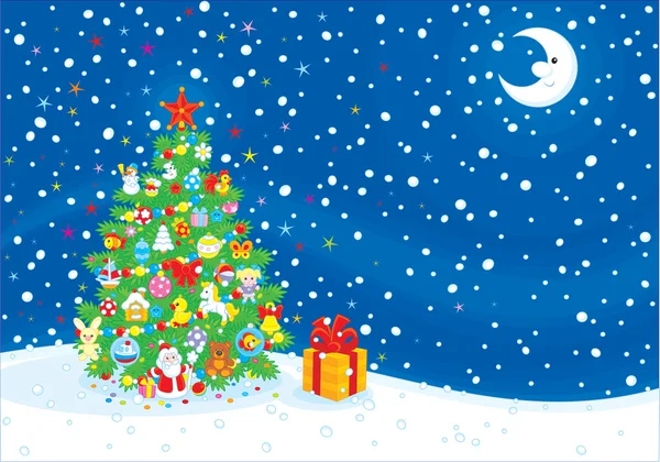 Christmas background — Stock Illustration Christmas background Vector Graphics